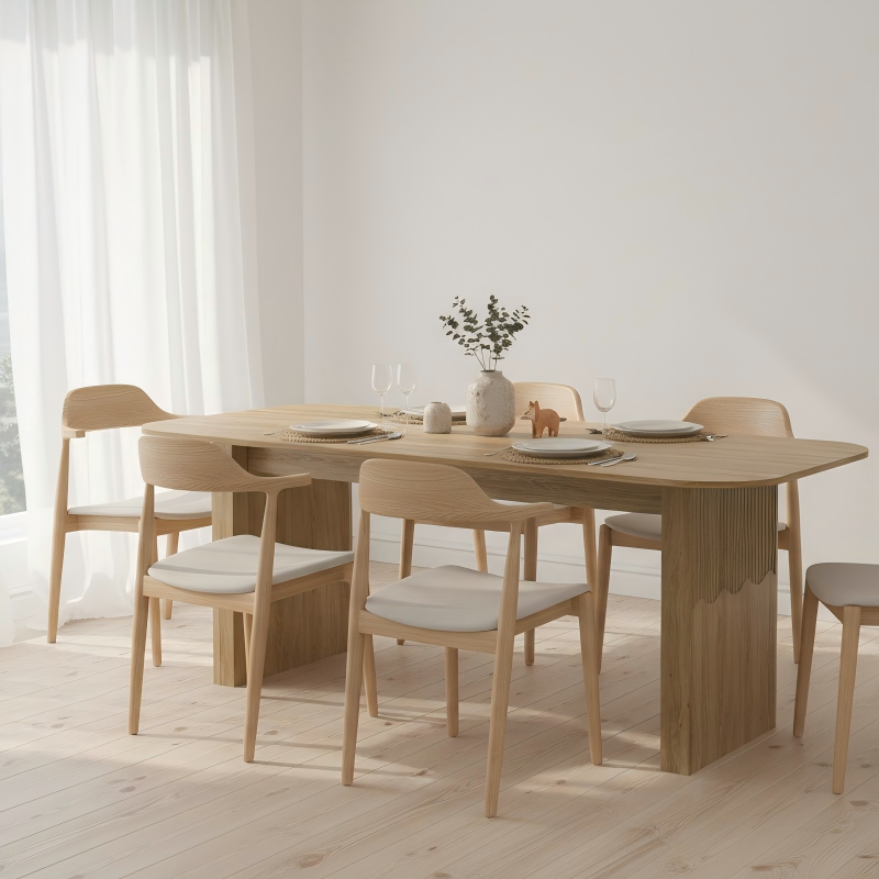 Calm Grain Dining Table